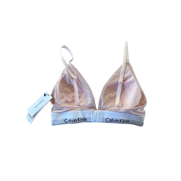 Calvin Klein Bra Womens Small Lightly Lined Triangle Adjustable - Picture 2 of 4